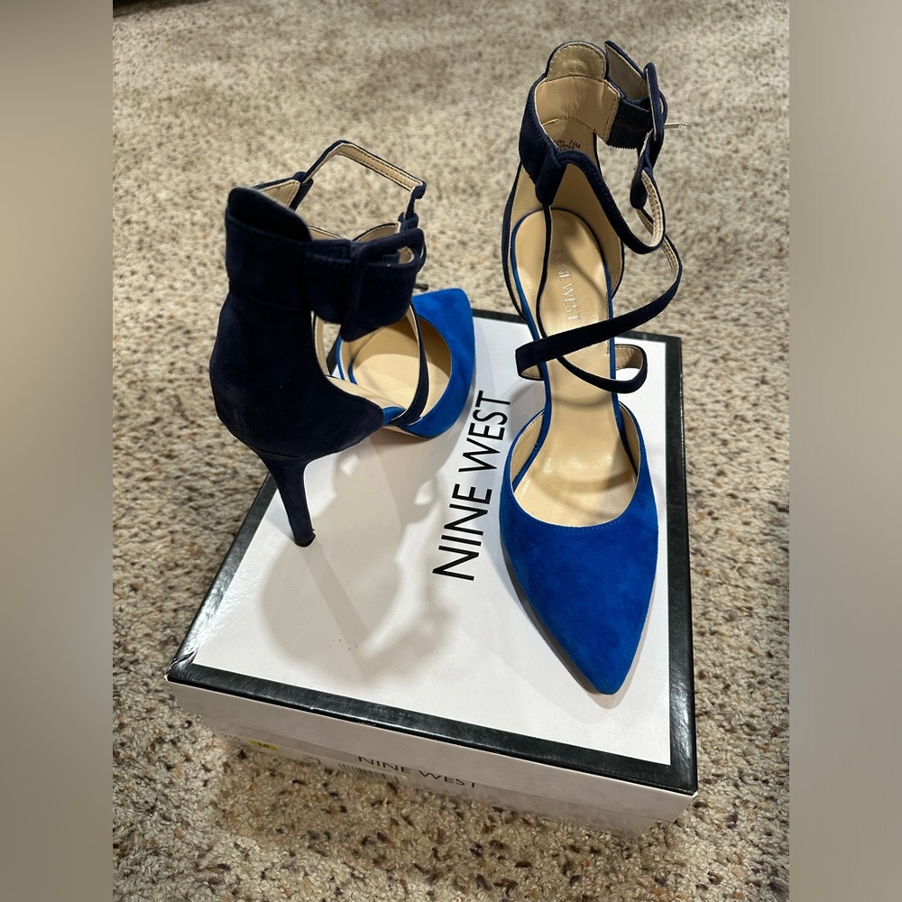Nine West Colorblock Pumps
